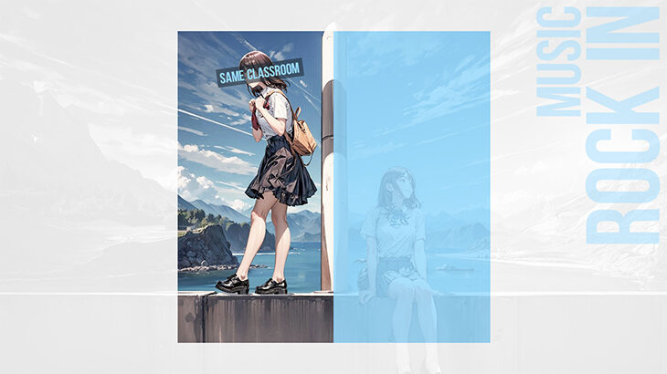 Same classroom – Rock in Music – 【聴き流し】歌で覚える！英検2級レベル語彙文法対策（例文＋日本語訳）